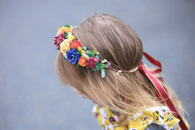 Load image into Gallery viewer, Flower crown - Autumn