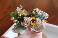 Load image into Gallery viewer, Floral bow hair clip - Virginia