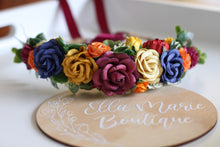 Load image into Gallery viewer, Flower crown - Autumn