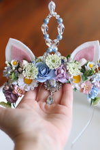 Load image into Gallery viewer, Unicorn headband - Pastel Blue