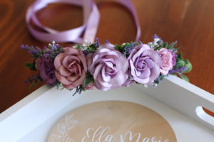 Flower crown - Lavender