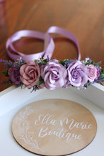 Load image into Gallery viewer, Flower crown - Lavender