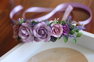 Flower crown - Lavender