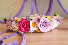Load image into Gallery viewer, Flower crown - Rainbow Dreams