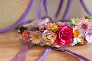 Flower crown - Rainbow Dreams