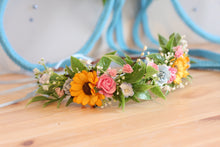 Load image into Gallery viewer, Flower crown - Sunshine