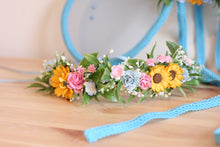 Load image into Gallery viewer, Flower crown - Sunshine