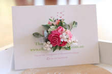 Load image into Gallery viewer, Floral clip - Barbie Pink