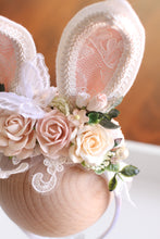 Load image into Gallery viewer, Bunny ears Headband - peach blossom