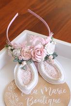 Load image into Gallery viewer, Bunny ears Headband - pink blossom