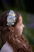 Load image into Gallery viewer, Floral headband - Sky