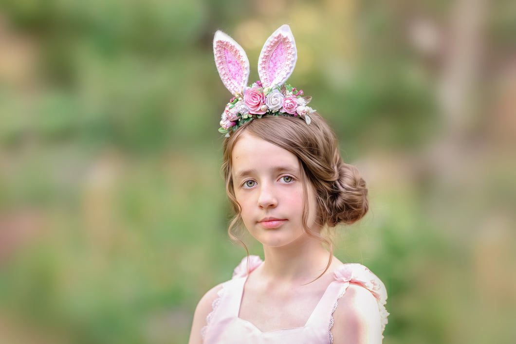 Bunny ears headband - Cotton tail