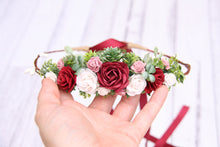 Load image into Gallery viewer, Flower crown - Valentine