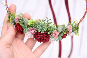 Flower crown - Valentine
