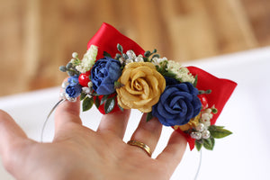 Floral Headband - Snow White