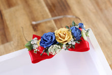 Load image into Gallery viewer, Floral Headband - Snow White