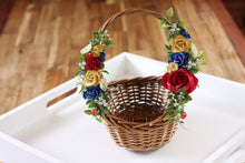 Load image into Gallery viewer, Floral Basket - Snow White