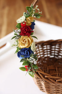 Floral Basket - Snow White
