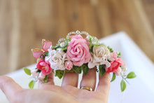 Load image into Gallery viewer, Foral Tiara - Aurora