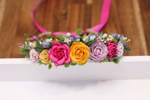 Load image into Gallery viewer, Floral Crown - Spring