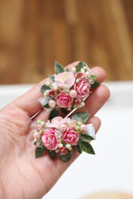 Load image into Gallery viewer, Floral Clips - Rose