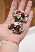 Load image into Gallery viewer, Floral clips - Jingle bells