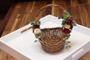 Floral Basket - Jingle bells