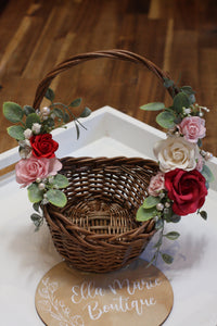 Floral Basket - Be my Valentine