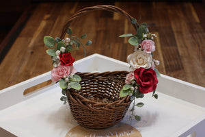 Floral Basket - Be my Valentine