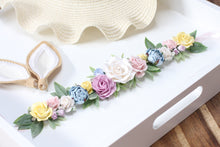 Load image into Gallery viewer, Floral 4 in 1 Easter hat - Candy drops
