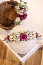 Load image into Gallery viewer, Flower crown - Magenta