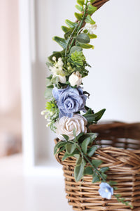 Flower Basket - Bluebell