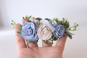 Floral headband - Bluebell