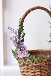 Flower Basket - Violet