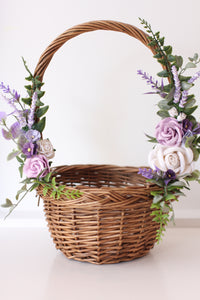 Flower Basket - Violet
