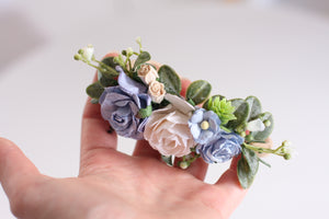Floral headband - Bluebell