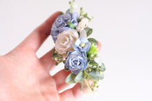 Load image into Gallery viewer, Floral headband - Bluebell