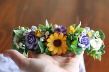 Load image into Gallery viewer, Flower crown - Sunflower dreams