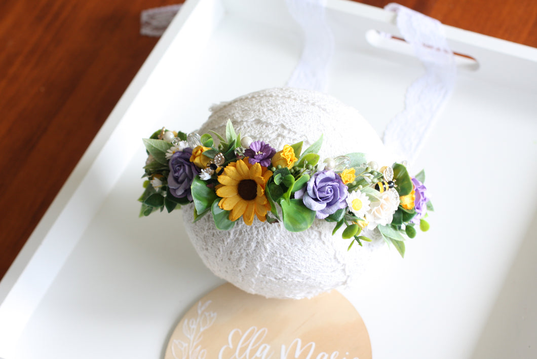Flower crown - Sunflower dreams