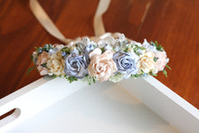 Load image into Gallery viewer, Flower crown - Lacey Blue