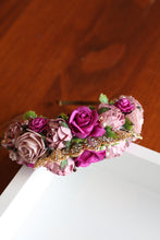 Load image into Gallery viewer, Floral Tiara - Butterfly magic