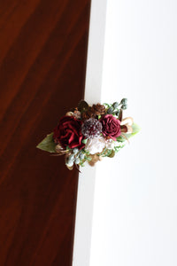 Floral clip - Pine