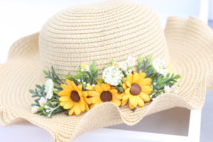 Floral hat - Summer Sun