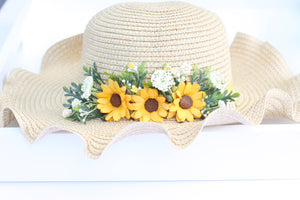 Floral hat - Summer Sun