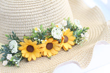Load image into Gallery viewer, Floral hat - Summer Sun