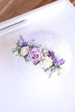 Load image into Gallery viewer, Floral headband - Violet fields