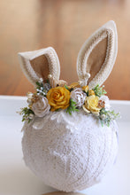 Load image into Gallery viewer, Bunny ears Headband - Buttercup (Yellow)