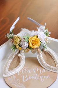 Bunny ears Headband - Buttercup (Yellow)