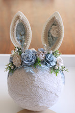 Load image into Gallery viewer, Bunny ears Headband - Babs (Blue)