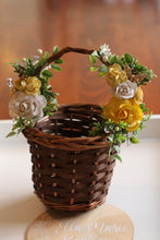 Load image into Gallery viewer, Flower girl Basket - Buttercup (Yellow)